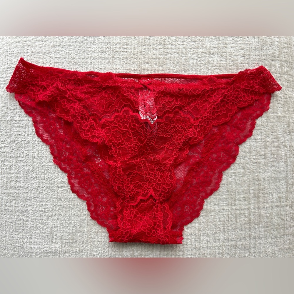 Red lace Panty